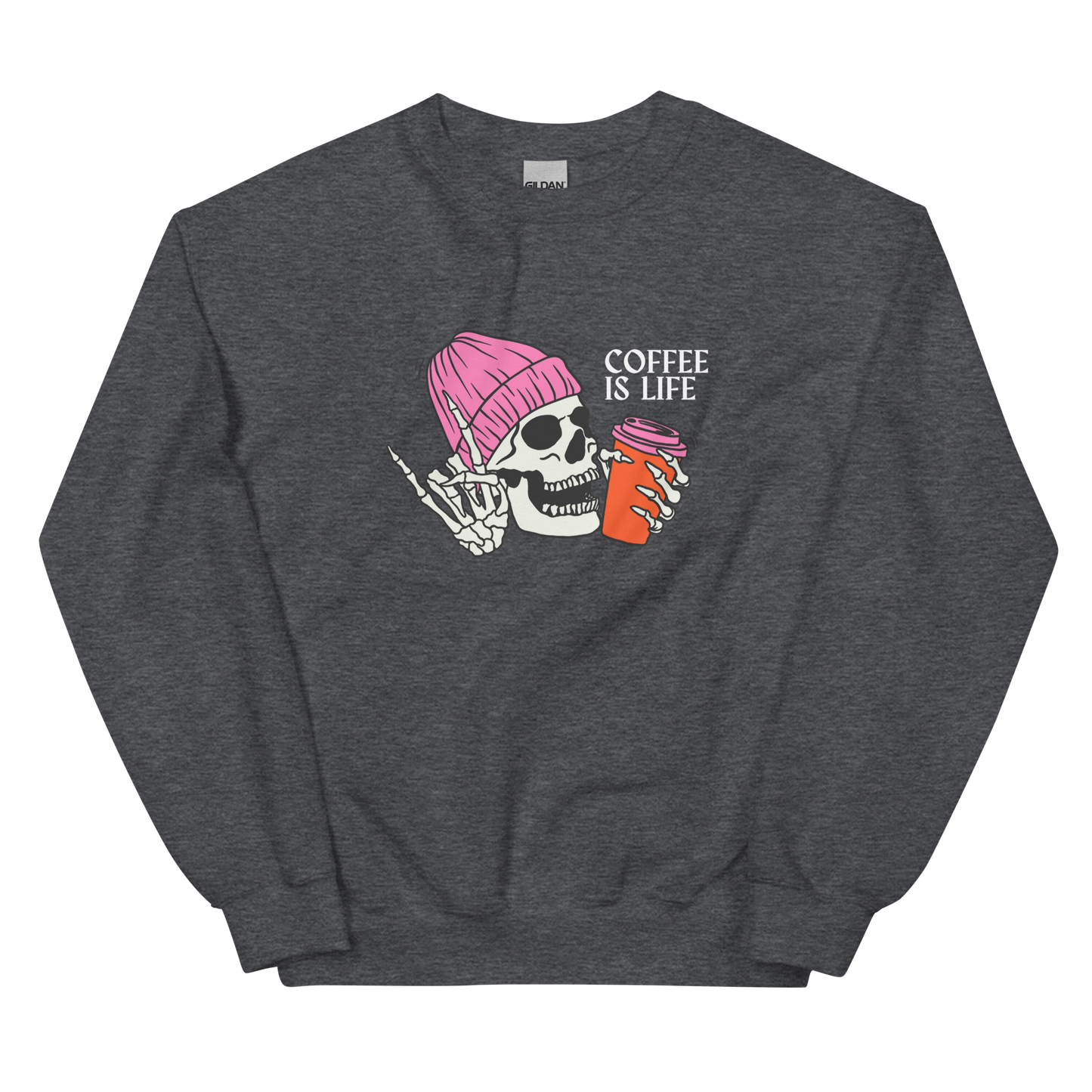 Coffee is Life Unisex Crew Neck