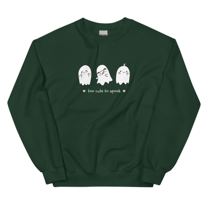 Too Cute To Spook Unisex Crew Neck