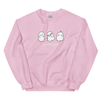 Too Cute To Spook Unisex Crew Neck