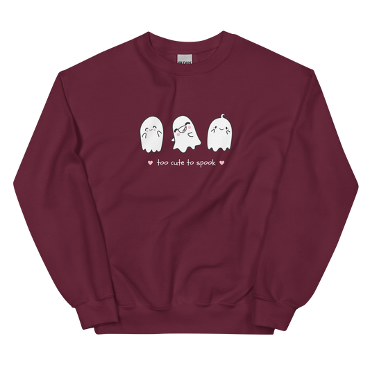 Too Cute To Spook Unisex Crew Neck