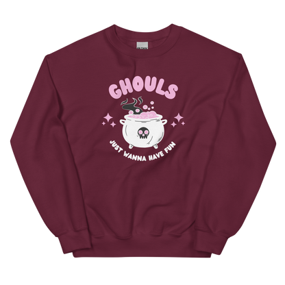 Ghouls Just Wanna Have Fun Unisex Crew Neck