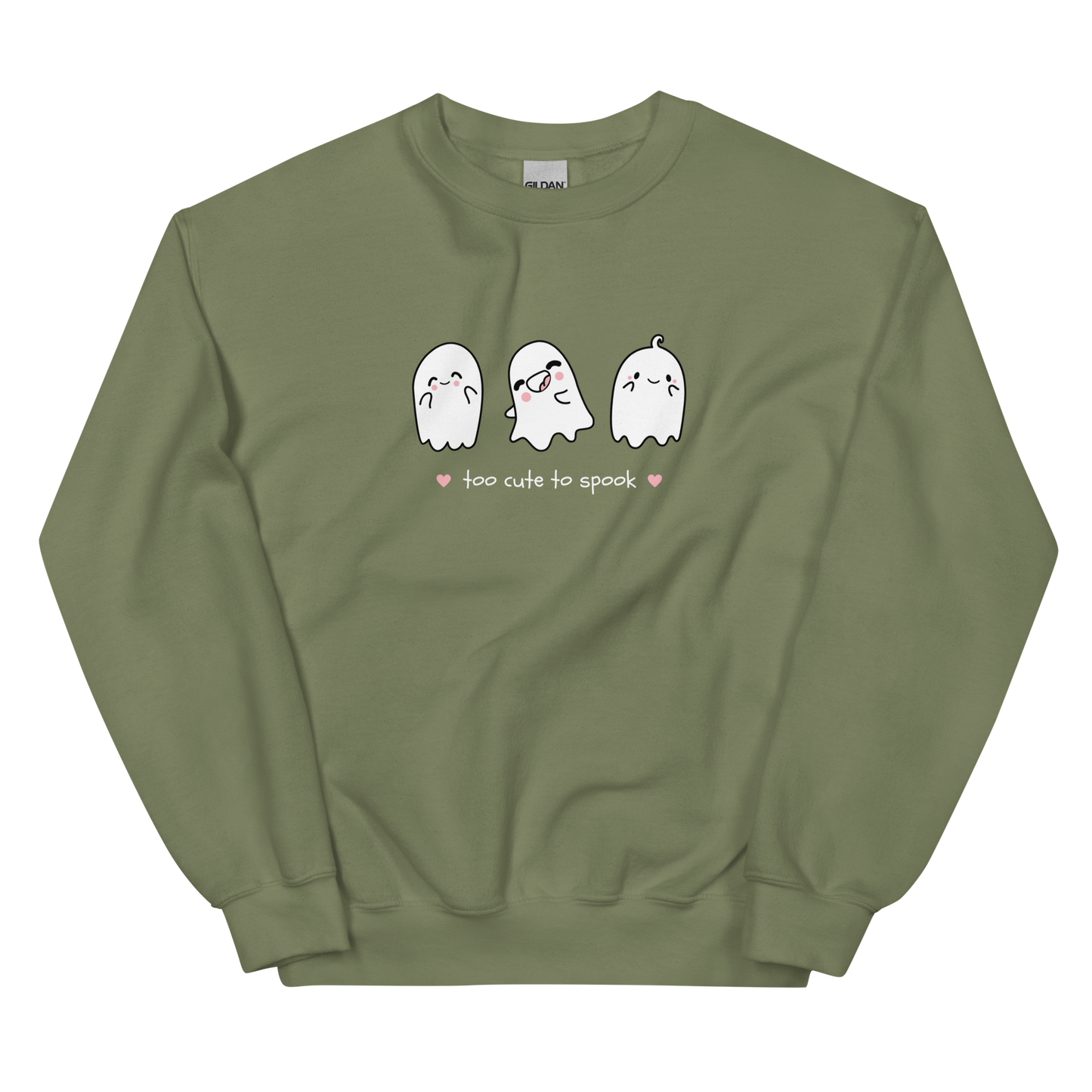 Too Cute To Spook Unisex Crew Neck