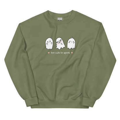 Too Cute To Spook Unisex Crew Neck